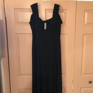 Long Black Evening Dress